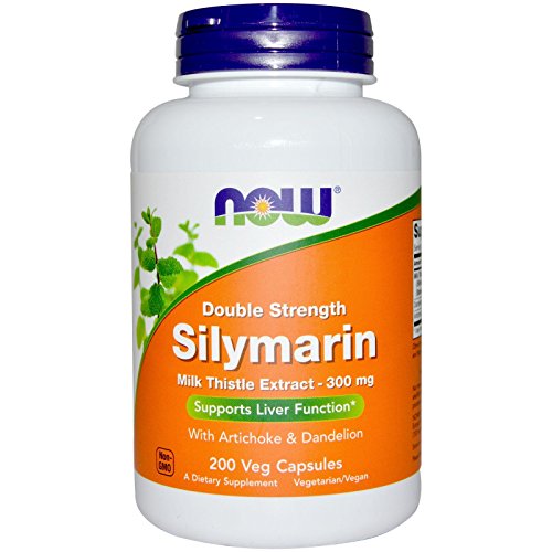 NOW Foods 2 Pack Silymarin, Milk Thistle Extract with Artichoke & Dandelion, Double Strength, 300