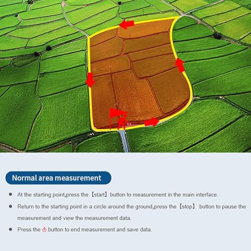 Medidor de tierra GPS con indicación de voz para mediciones guiadas 5