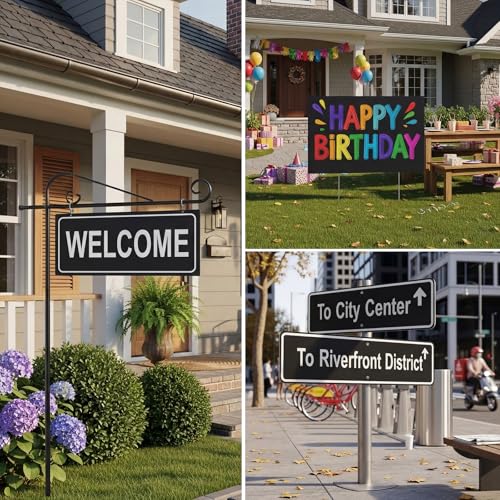 Image of Patelai 12 Pcs 24 x 48 Inches Corrugated Plastic Sheet Corrugated Poster Board 4mm Thick Waterproof Blank Board Sheets Plastic Yard Sign for Garage and Estate Sale, Indoor and Outdoor Use(Black)