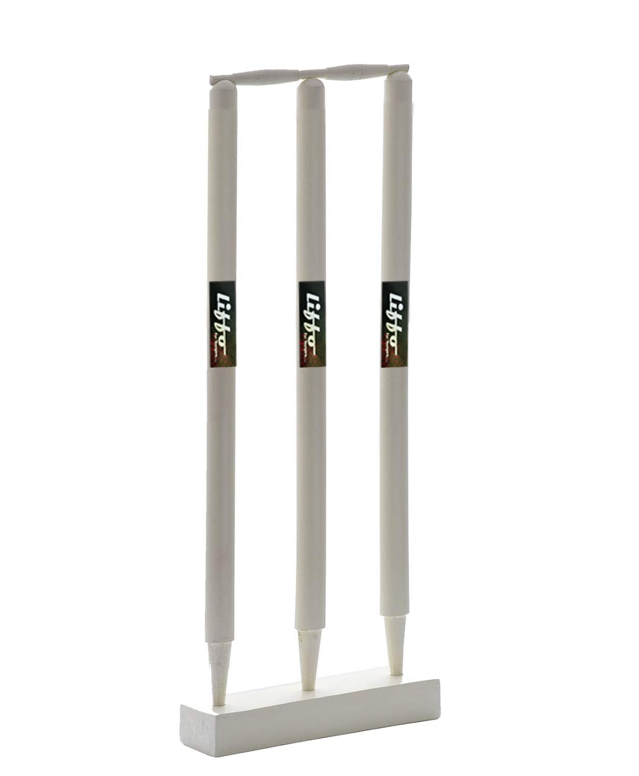 Liffo Wooden Wicket Set for Junior and Senior(3 Piece Wooden wickets,2 Piece bails,1 Piece Base) (27" Inch Length for Youth Age Group 9+ ) (B08SKXB51L) Amazon Price History, Amazon Price Tracker
