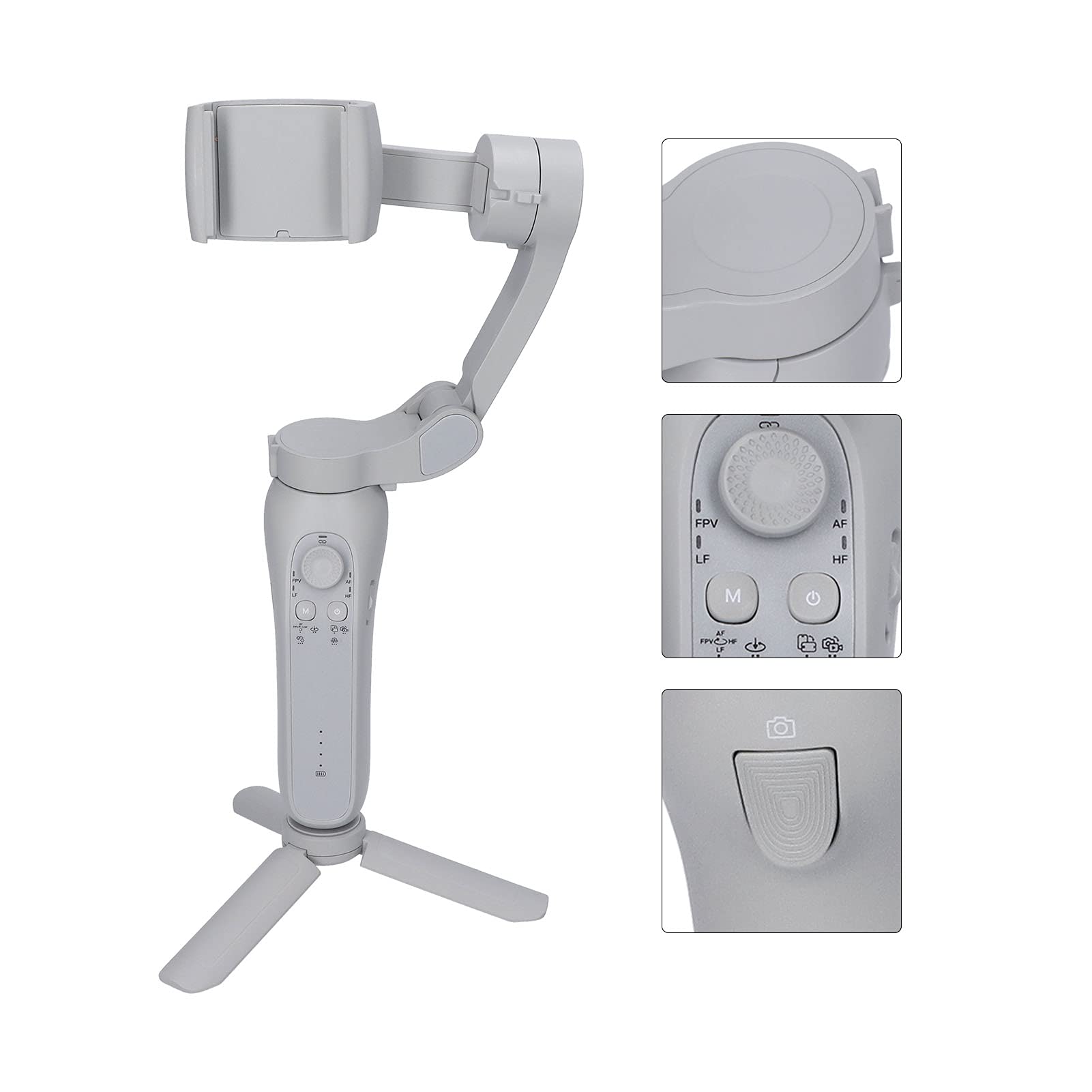 Amazon.com: L7Bpro 3-Axis Foldable Smartphone Gimbal with