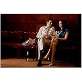 One Day Anne Hathaway and Jim Sturgess Seated Close Together Drinking 8 x 10 inch photo