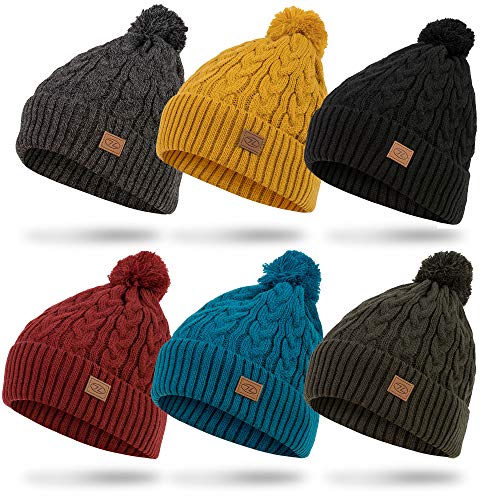Bonnet Biera Highlander avec doublure thermique isolante et pompon
