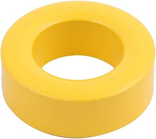 Aexit 40mm x Passive Components 23mm x 15mm Power Transformer Toroid Cores Ferrite Ring Ferrites Magnet Yellow