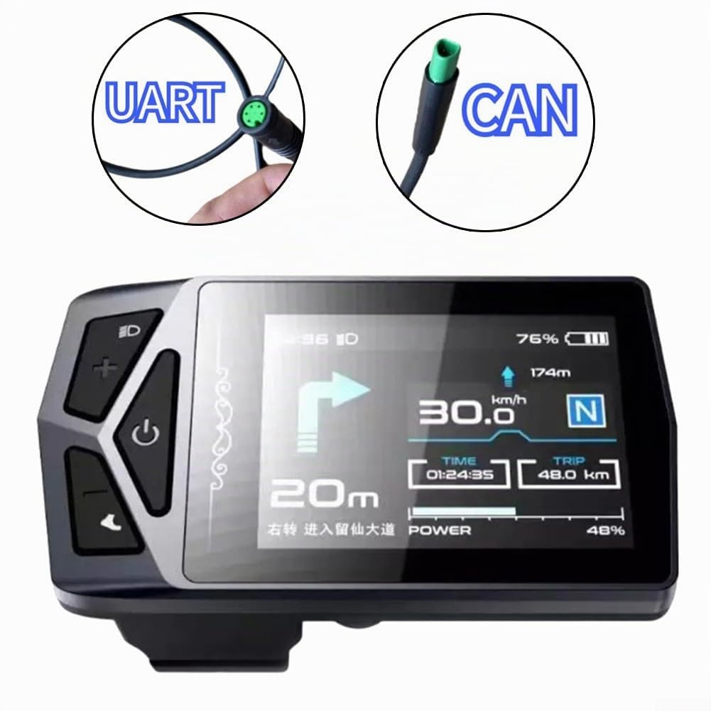 Für Bafang BBS0102 G340 M510 G510 M620 EB02 Display mit Bluetooth Navigation CAN