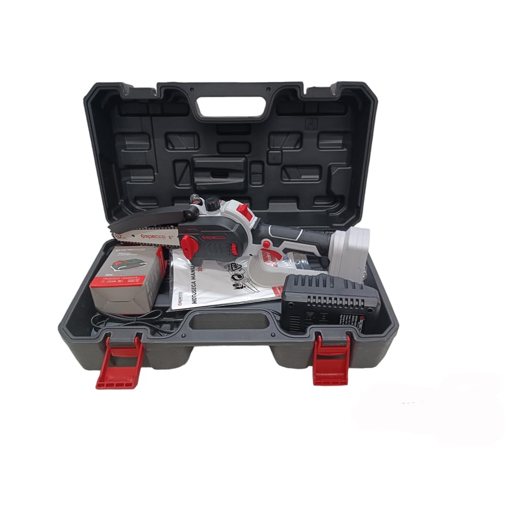 POTATORE SEGHETTO ELETTRICO MOTOSEGA A BATTERIA 20V +BATTERIA E CARICATORE A.D.