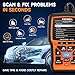 FOXWELL NT301 OBD2 Scanner Live Data Professional Mechanic OBDII Diagnostic Code Reader Tool for Check Engine Light