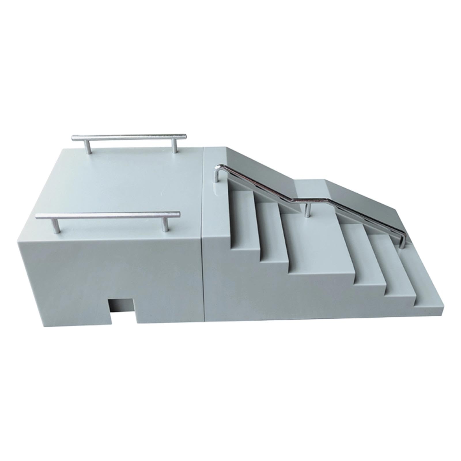 Harilla Fingerboard Ramp Multifunctional Plastic Finger Skateboard Obstacle Ramps Professional Finger Skating Board Ramp Fingerboard Training Accessories for Boys, Kids, Pro Lovers, Stairs