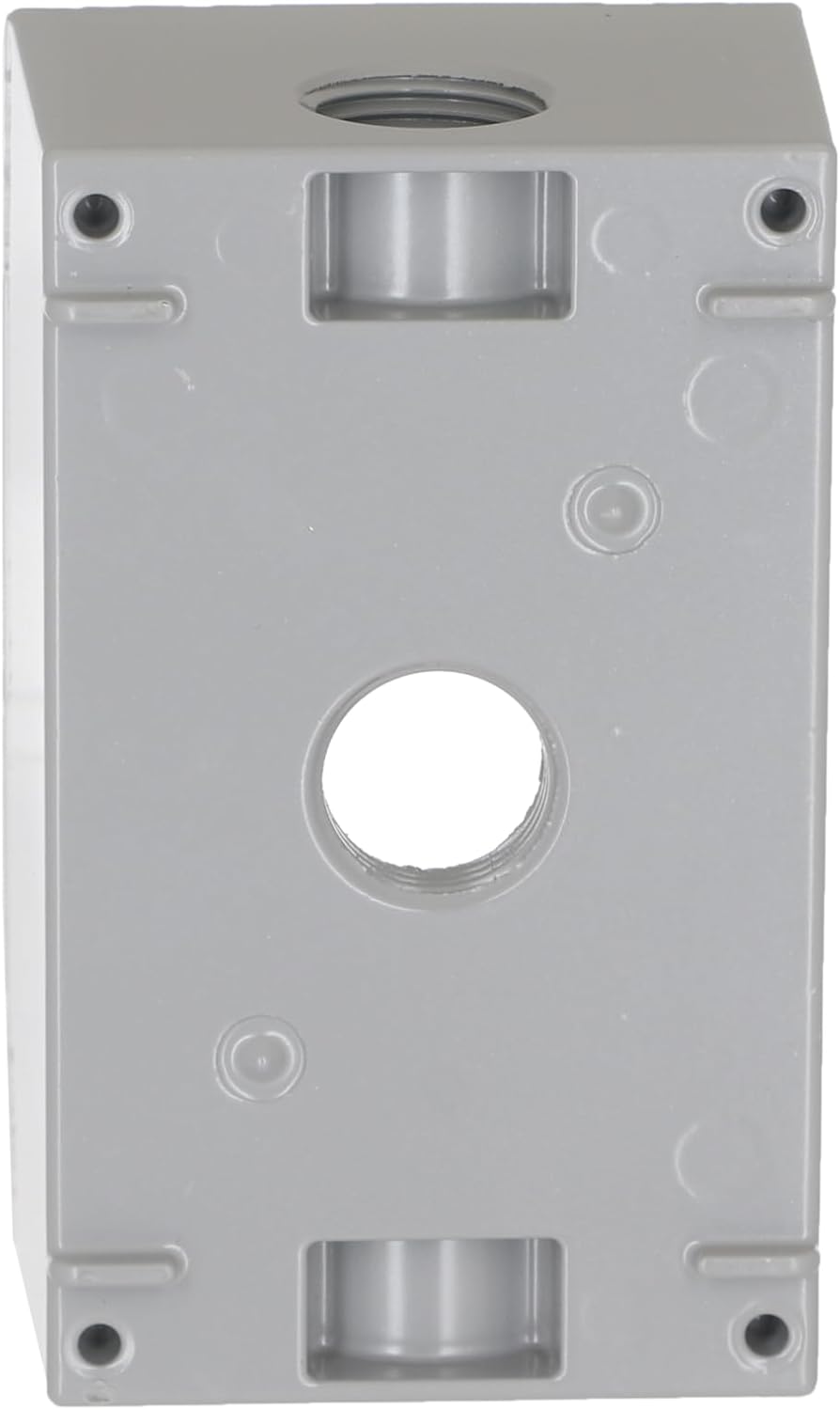Hubbell-Bell 5320-0 Single Gang 3-1/2-Inch Outlets Weatherproof Box Gray