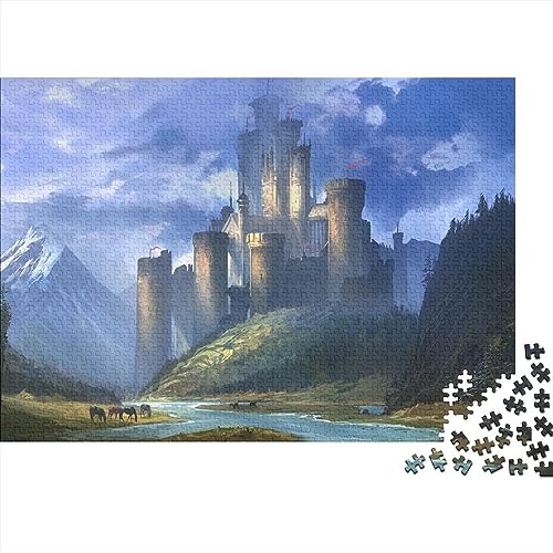 Puzzle 1000 pièces château européen pour vos soirées détente