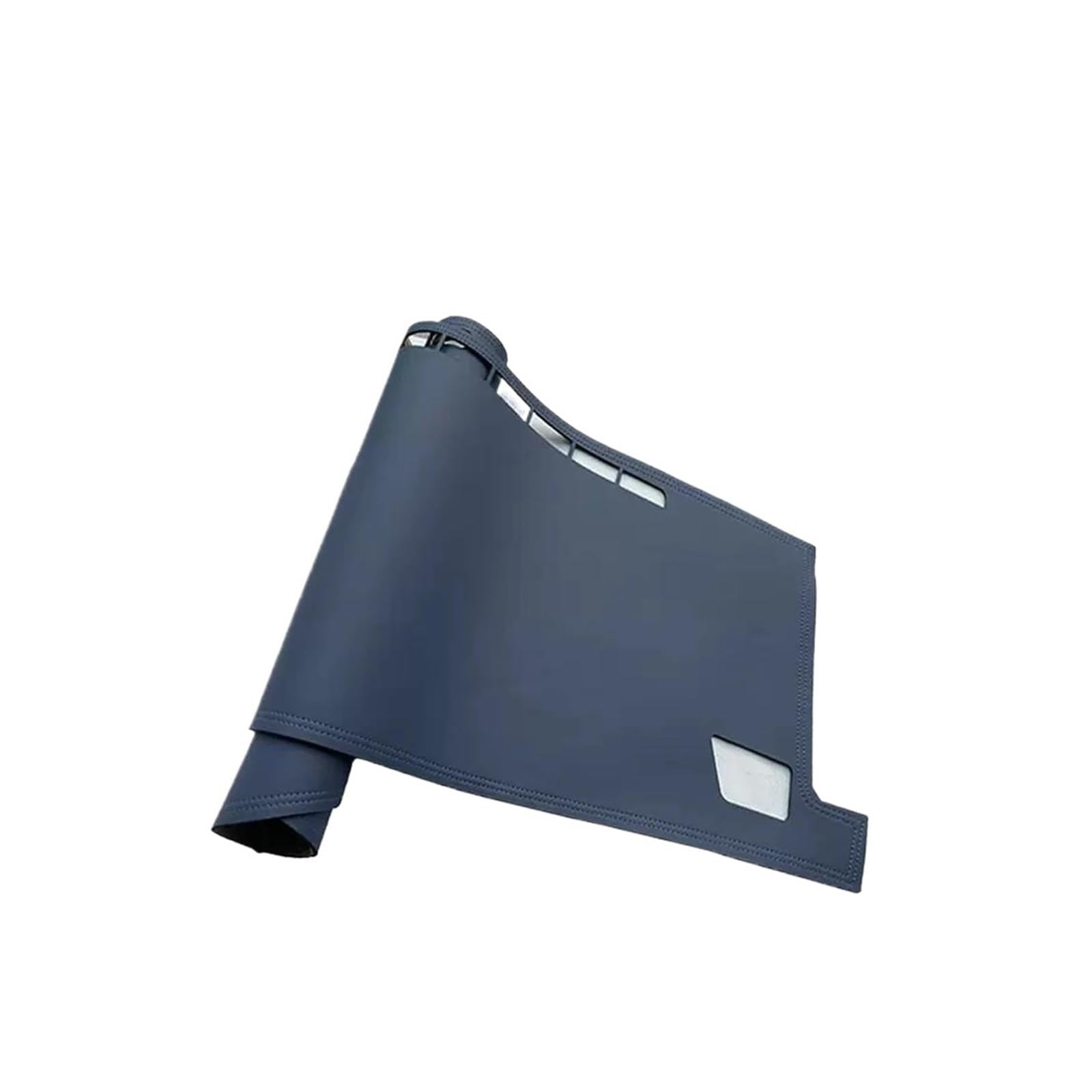 Tapis Tableau Bord intérieur Voiture Tapis Tableau Bord en Cuir Antidérapant pour Land pour Rover pour Range pour Sport 2005-2009(All Blue RHD)