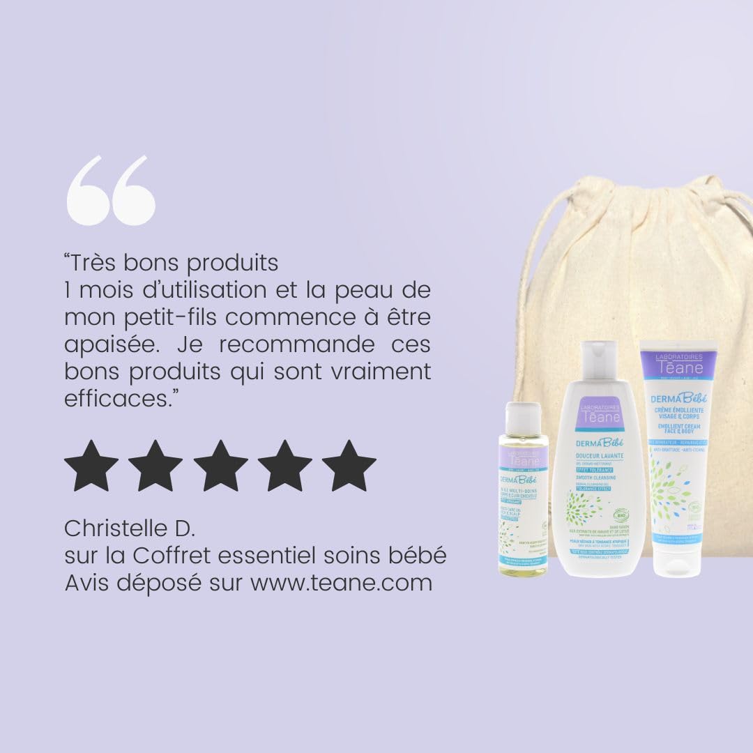 Teane – Estuche esencial para el cuidado del bebé – Kit de aseo y cuidado desde el nacimiento – Ideal como regalo de nacimiento
