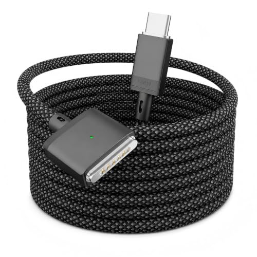 ALKEUR USB C Magnet Ladekabel für MacBook Air/Pro 140W PD 3.1 Schnellladen