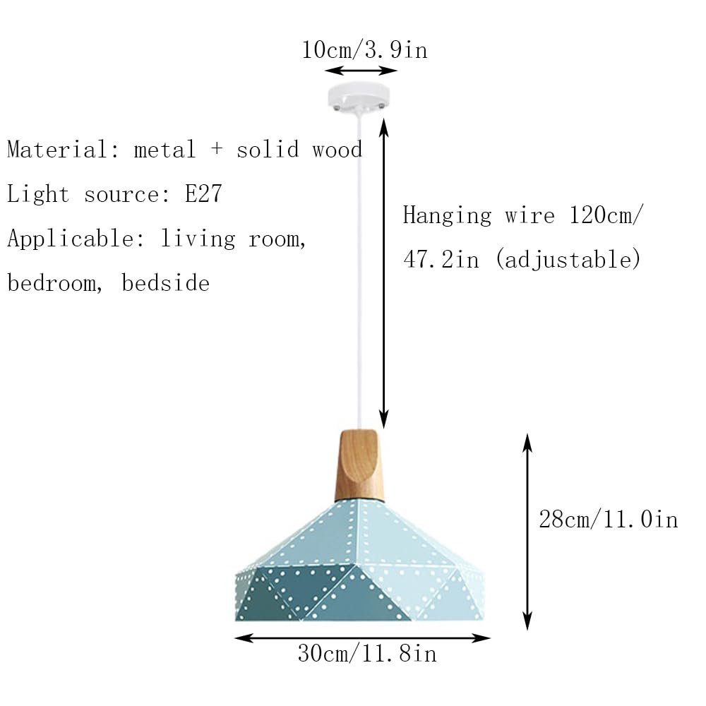 Lampada A Sospensione Industriale Con Paralume In Metallo Multi-lato