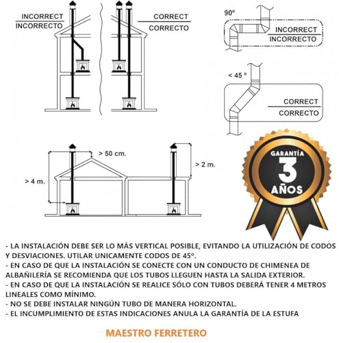 JOIMA - Estufa Policombustible con Horno Modelo ECO VALLE. Pellets, Orujo, Huesos de aceituna, Cáscaras de Pistacho, Cáscaras de almendra y Leña. ECODESING 2022. Funciona sin Electricidad - - imagen 11