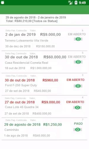 Comissão de Venda