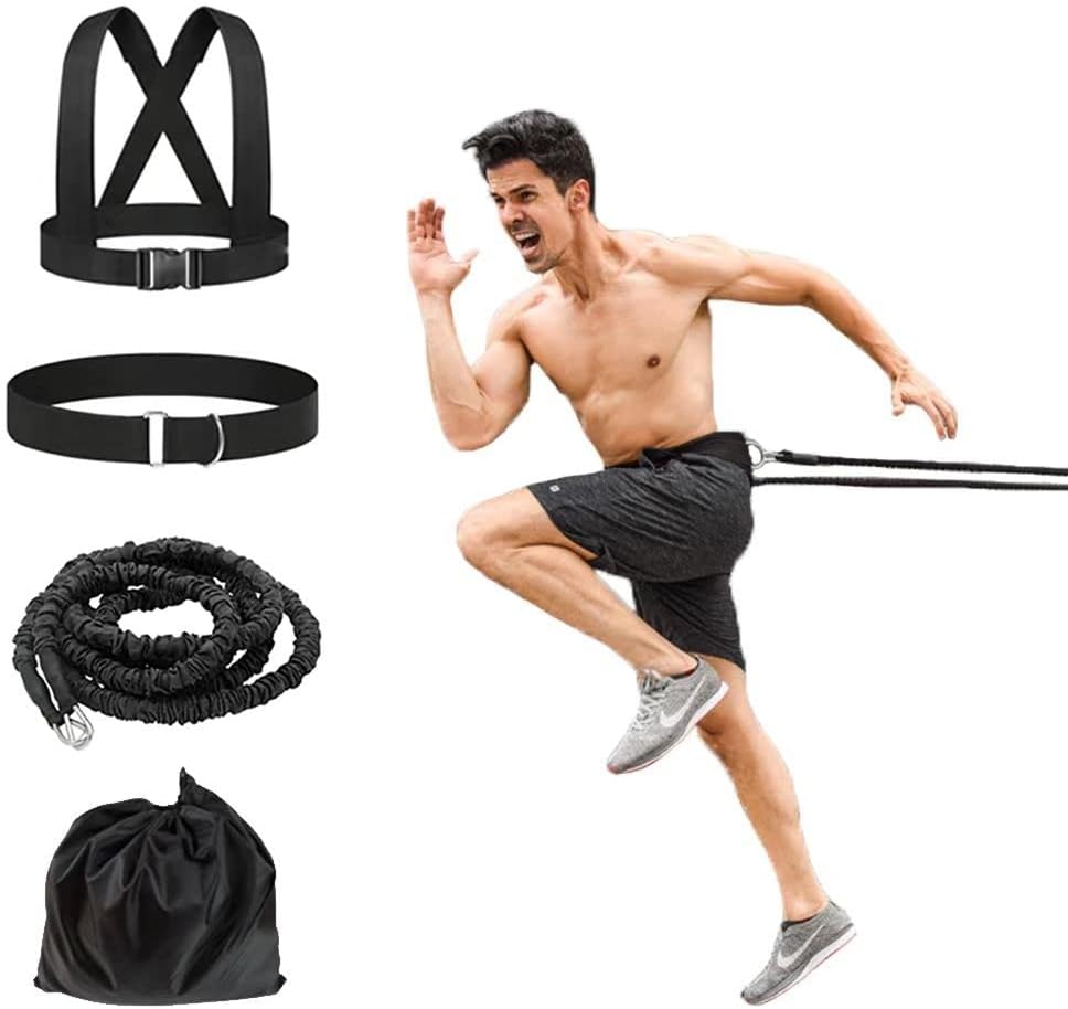 Resistance Explosive Training Rope Force Improve Power, Agility, Strength Track and Field Football Basketball Volleyball Multi-Directional Physical Equipment