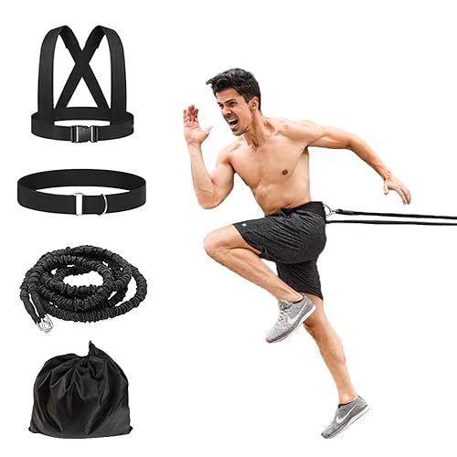 Resistance Explosive Training Rope Force Improve Power, Agility, Strength Track