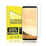 [2 PACK] Goreson [Full Coverage] PET Soft Flexible TPU film, Samsung Galaxy S8 Plus Screen Protector (Case Friendly), with Lifetime Replacement Warranty