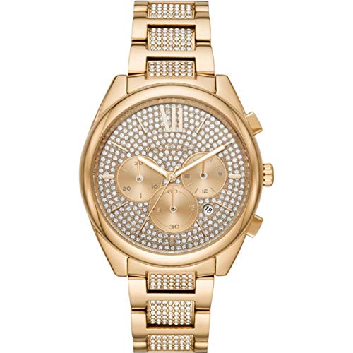 Michael Kors ���f�B�[�X Janelle �N���m�O���t �S�[���h�g�[�� �X�e�����X�X�`�[���E�H�b�` MK7097