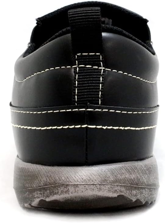 [エドウィン] メンズ スリッポン カジュアル 軽量 幅広 ウォーキングシューズ 紐なし スニーカー ビジネス 通勤 散歩 紳士靴 edm235