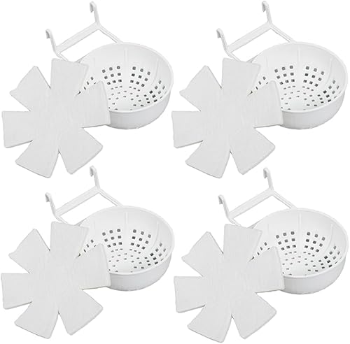 Miniatura 1 de Bacthom Dispensador automático de agua para pájaros, 4 unidades, para pinzón, loro, agapornis, papagayos, jaula de cacatías