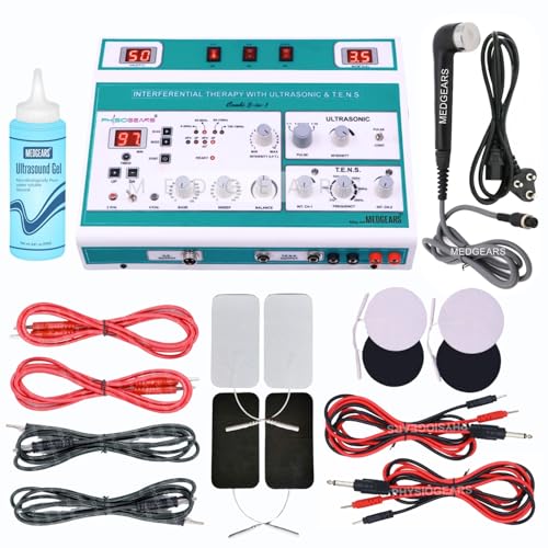 Image of Physiogears Combo IFT US Tens with 1 Year Warranty (Self adhesive pads)