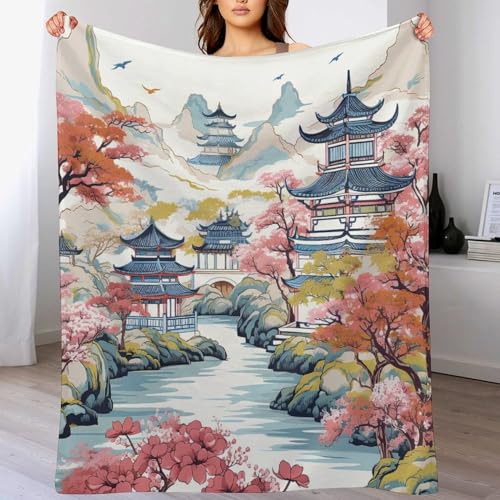 Couverture polaire pagode chaude et légère pour nuits fraîches - 6