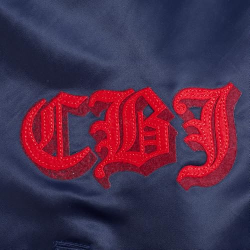 Image of Pro Standard Mens NHL Old English Satin Jacket