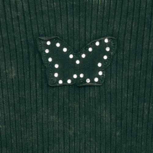 Speechless Girls' Long Sleeve Chunky Rib Jersey Top3