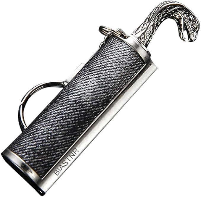 BIASTNR Permanent Match Keychain Lighter, Flint Matchstick