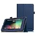 Fintie RCA Voyager 7 Case, Premium PU Leather Folio Cover Fits All Versions RCA Voyager 7" (2016, 2017) / RCA Voyager II 7" / RCA Voyager III RCA 7" / RCA Voyager Pro 7" Android Tablet, Navy