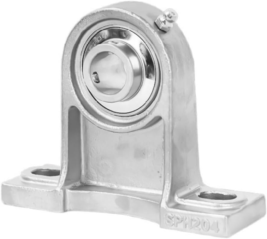 P5 Housing Pillow Block Bearing UCPH201/202/203/204/205/206/207/UCPH208 Stainless Steel Mounted Spherical Bearings(UCPH202 ID15mm)