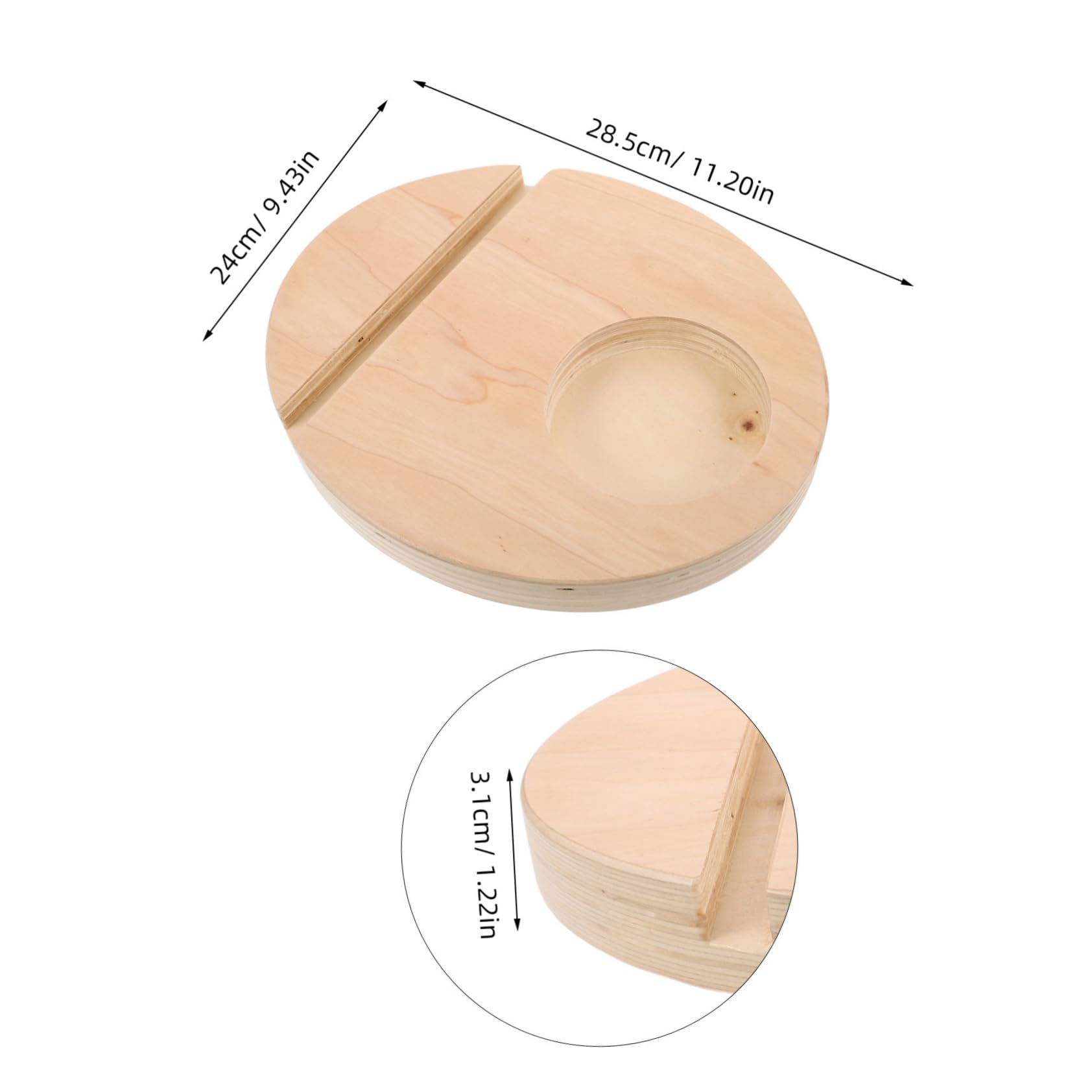 ifundom Balance Board Holder Base for Fitness Equipment Exercise Equipment Holder Base