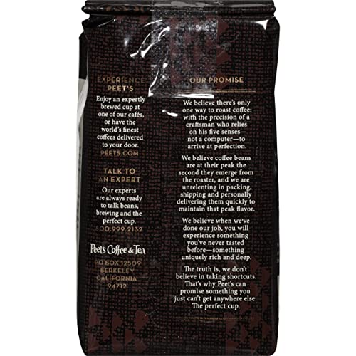 Peet's Coffee Colombia Dark Roast Ground Coffee, 12 Ounce Bag (Pack Of 2) Single Origin Coffee #TOP2