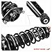 A-Premium Rear Complete Strut & Coil Spring Assembly Compatible with Subaru Forester 2009 2010 2011 2012 2013, 2-PC Set
