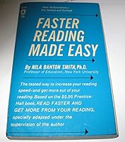 Faster Reading Made Easy B0007EFY2I Book Cover
