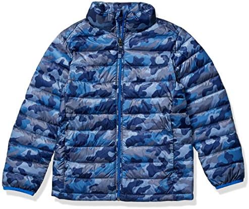 Amazon Essentials Boys and Toddlers’ Light-Weight Water-Resistant Packable Puffer Jacket