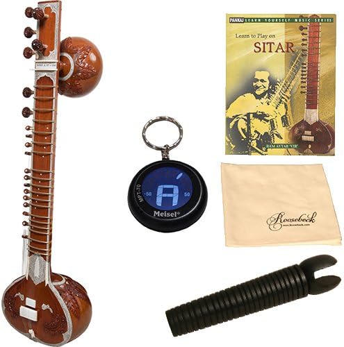 Makhan Ultra Pro Sitar Deluxe Package w/Accessories