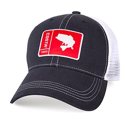 Costa Del Mar Trucker, Navy + White, One Size
