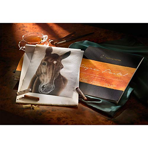 The Collection Ingres/Pastel 100 g/m², bloco branco, 24x31cm, 20 fls.