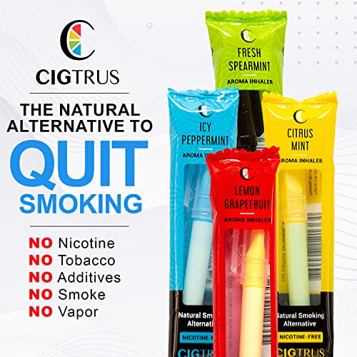 Smokeless-Air-Inhaler-Natural-Smoking-Alternative-Tobacco-Free-Nicotine-Free-Non-Electric-Oral-Fixation-Craving-Relief-Quit-Smoking-Aid-Stop-Vaping-Aid-4-Natural-Flavors