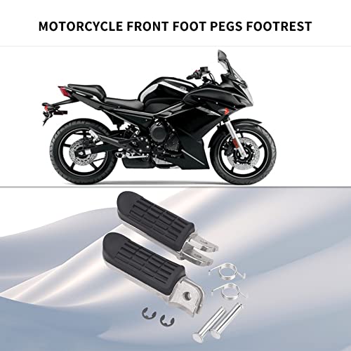 AHL Motorrad Vorne Fußstütze Pedal Fußrasten für Honda CB750F Seven Fifty 1992-2003/CB900F CB919 Hornet 2002-2007/CB1000F 1993-1996/CB1100SF X11 2000-2003/CB1100 2013-2014