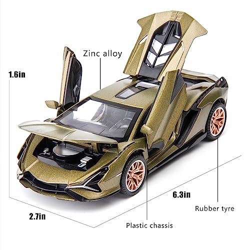 TGRCM-CZ 1/32 Scale Lamborghini Sián FKP37 Car Model Toy - Image 2