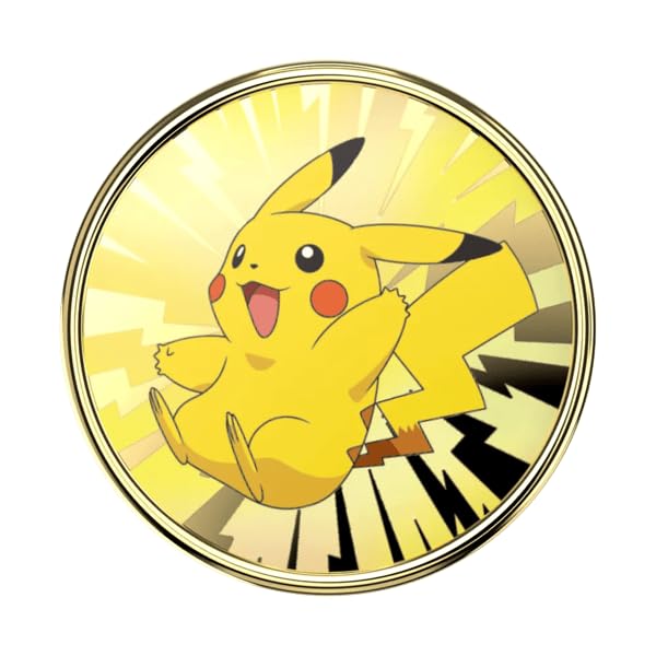 Image of PopSockets Adhesive Phone Grip, Holder- Love Ya Pikachu