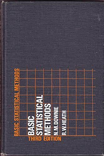 Basic Statistical Methods B000UZRK3A Book Cover