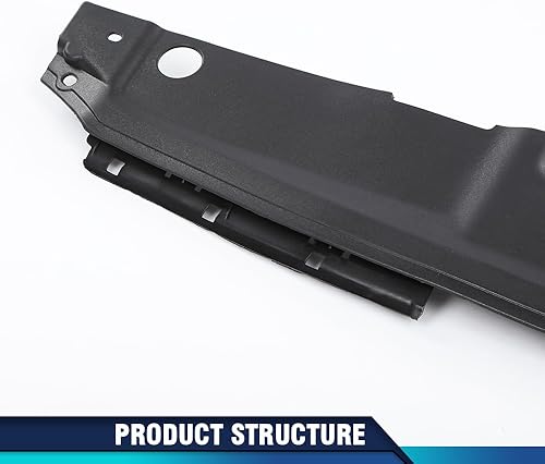 Miniatura 6 de PIT66 Nueva cubierta de soporte de radiador superior compatible con Hyundai Accent GS 2012 2013 2014 2015LE 2016-2017Sport 2015 2016 2017Value