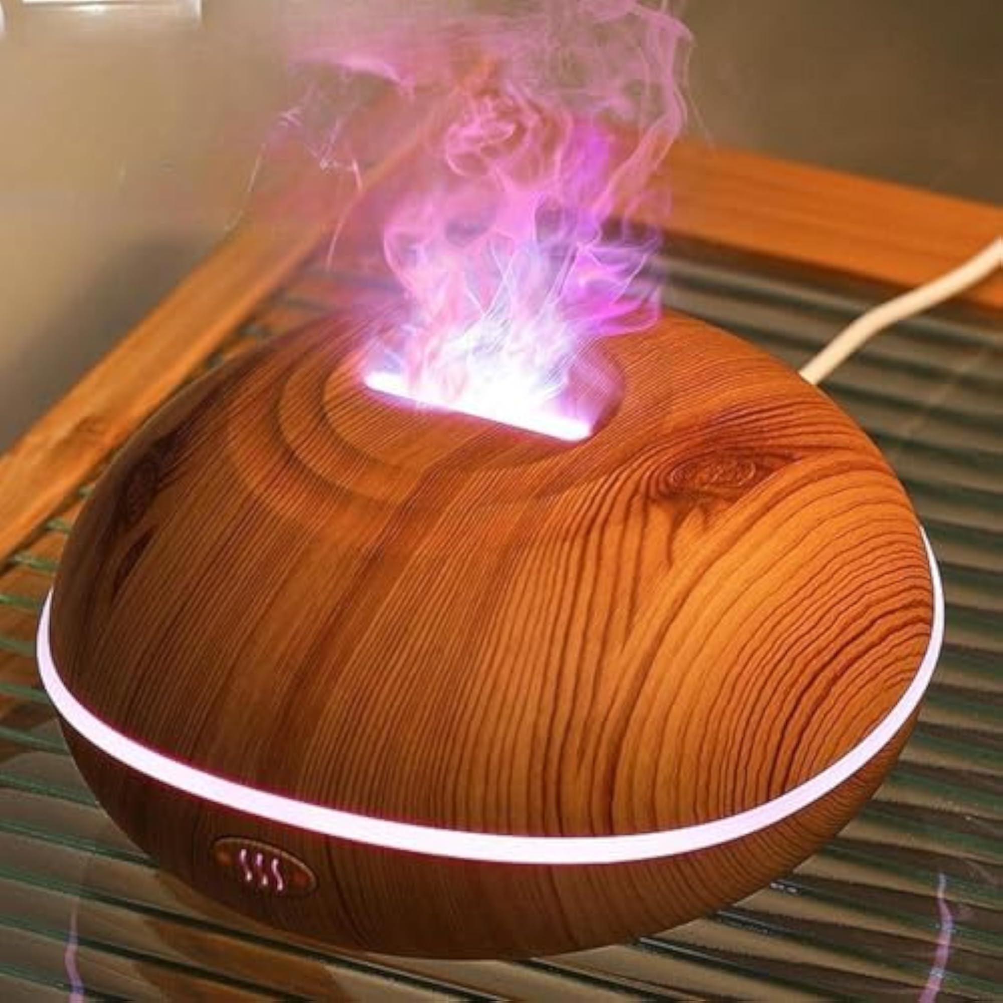 Essential Flame Diffuser, Quiet Aroma Diffuser