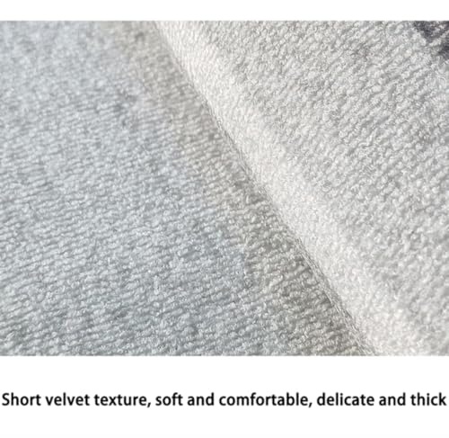 Tapis en peluche dense grand format epais et isolant pour confort de sol