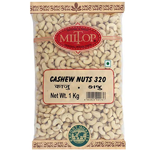 Image of Miltop Cashew W320, 1kg,Raw